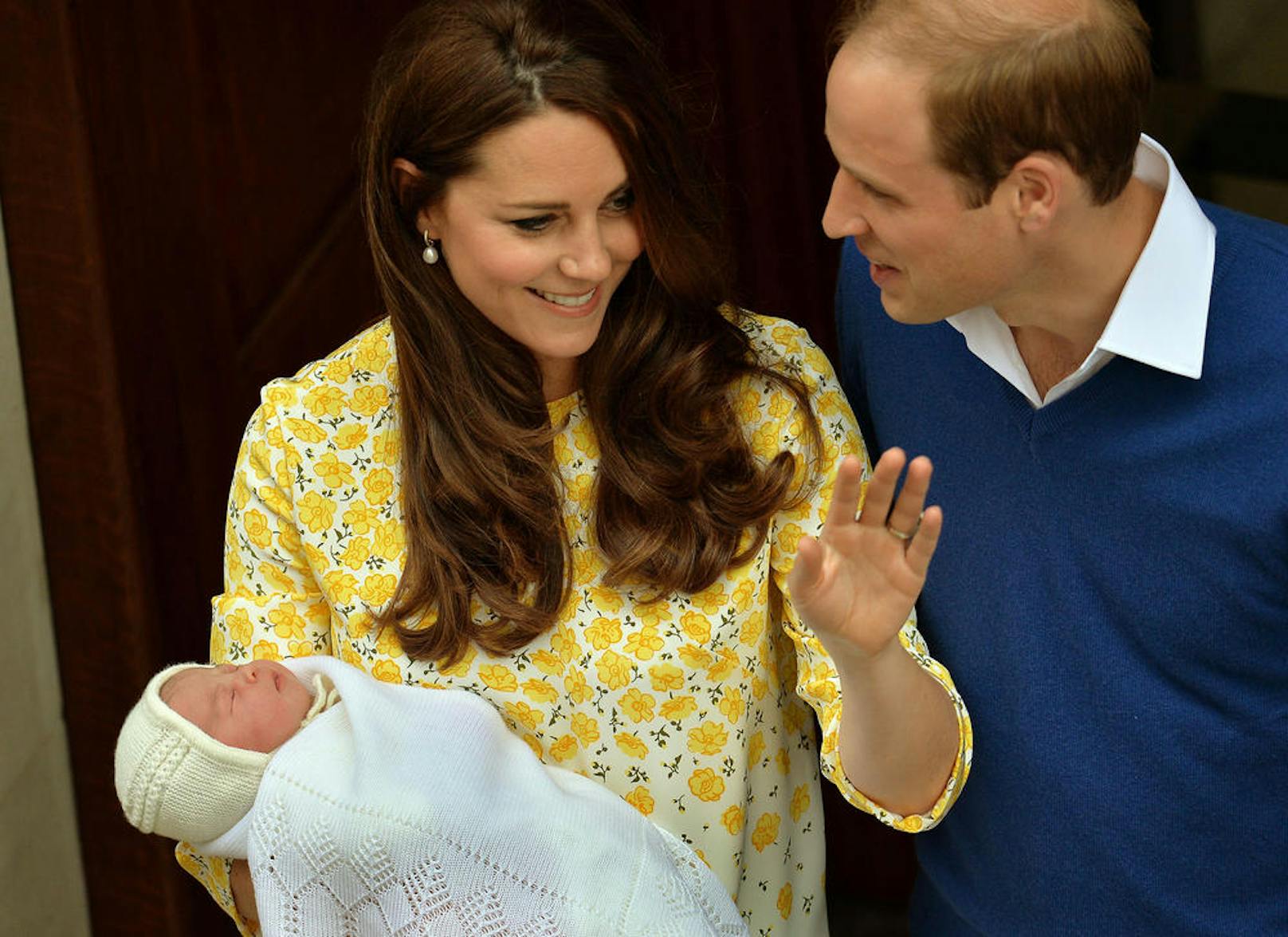 Am 2. Mai 2015 erblickt Prinzessin Charlotte, das zweite Kind und erste Tochter von Herzogin Catherine und Prinz William das Licht der Welt.