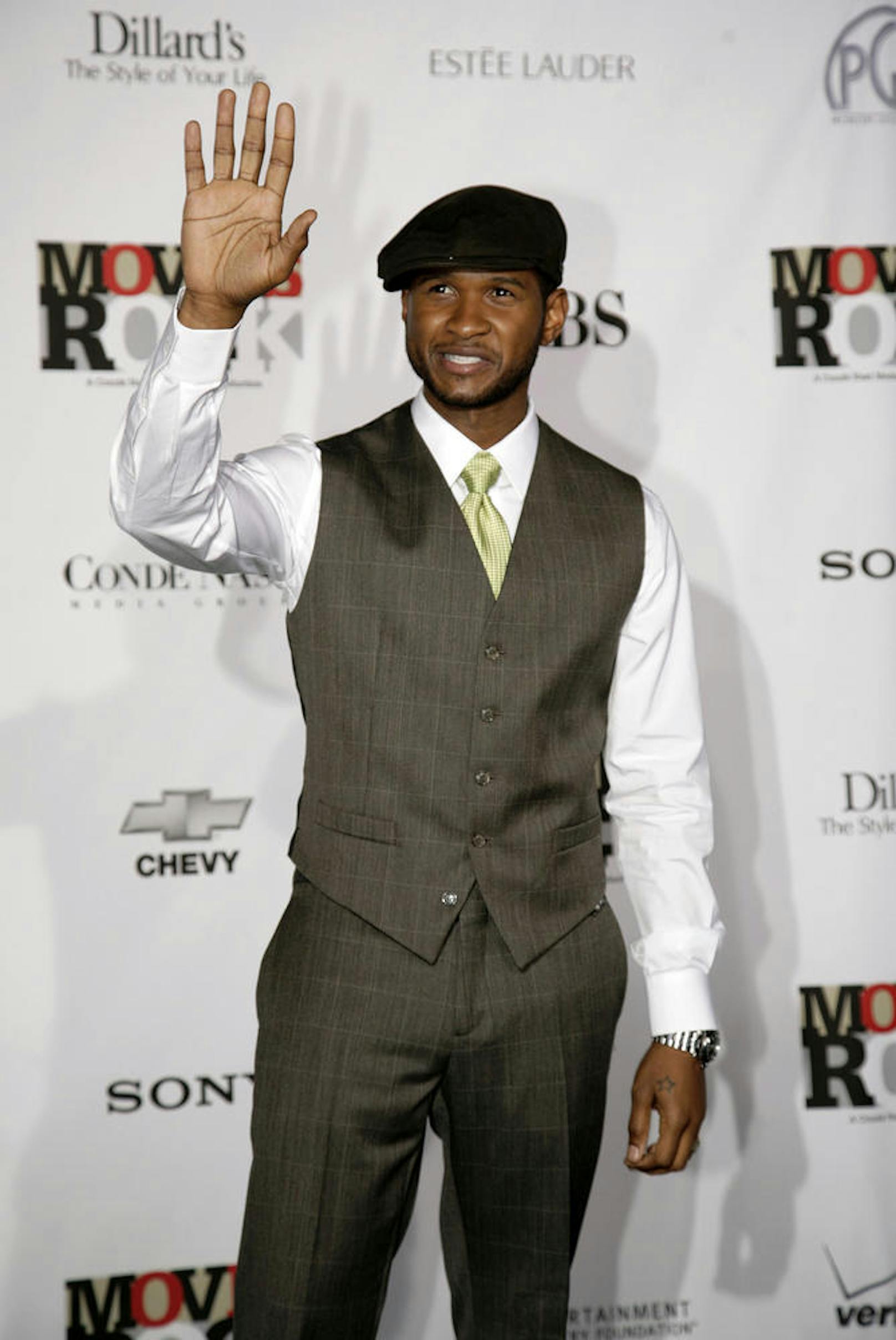 Usher bei "Movies Rock" in Hollywood, 2007.