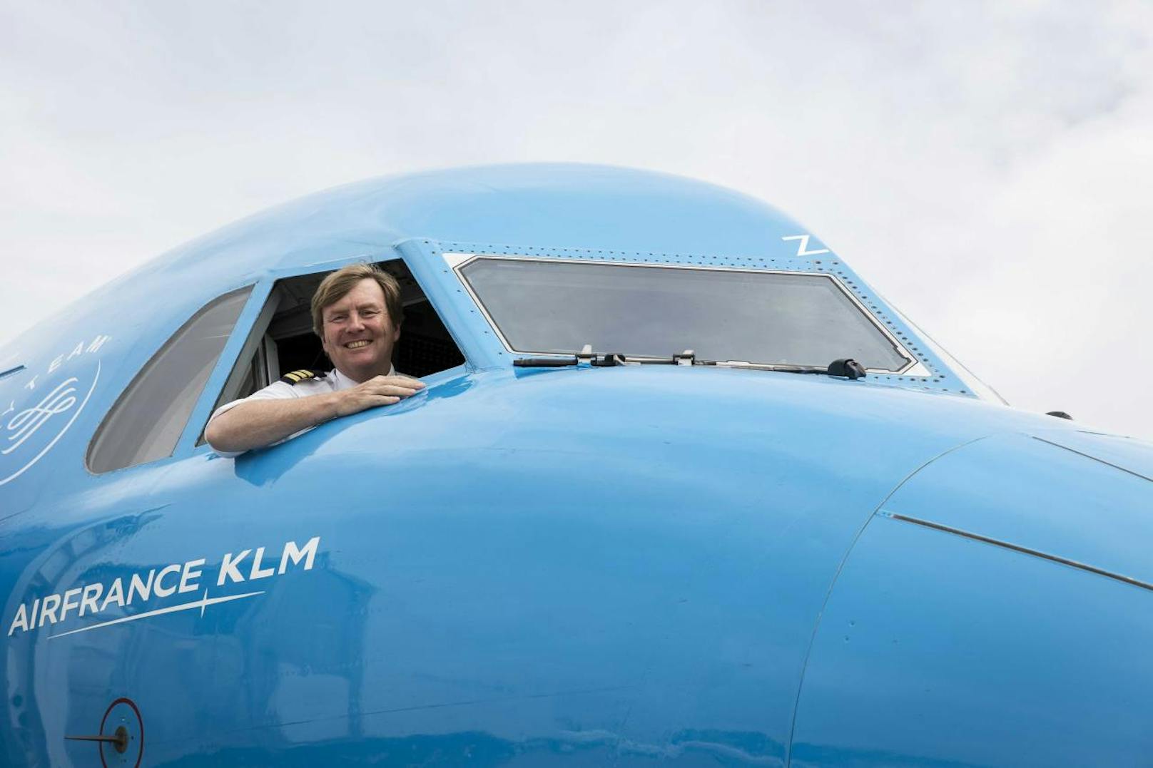 Niederländischer König fliegt heimlich als Pilot bei KLM