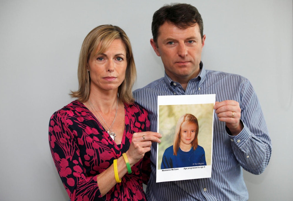Kate und Gerry McCann starteten eine beispiellose Suchaktion nach Maddie.