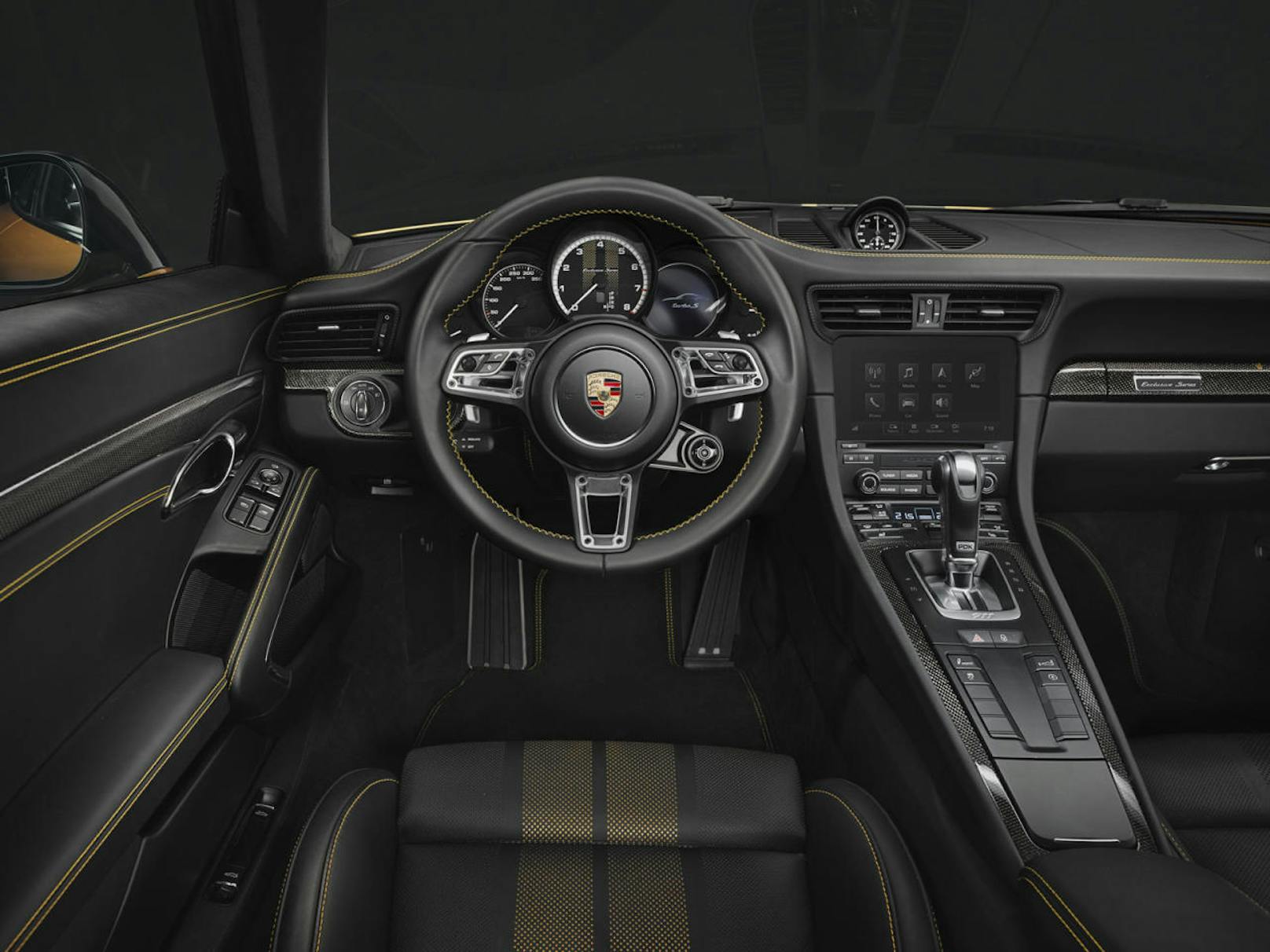 Innenraum des Porsche 911 Turbo S Exclusive Series