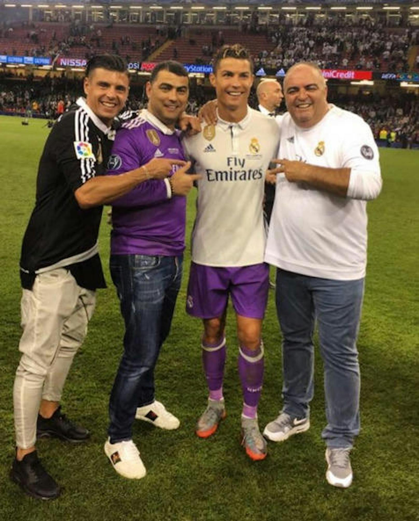 "Family" - so betitelte Ronaldo dieses Foto auf Instagram.