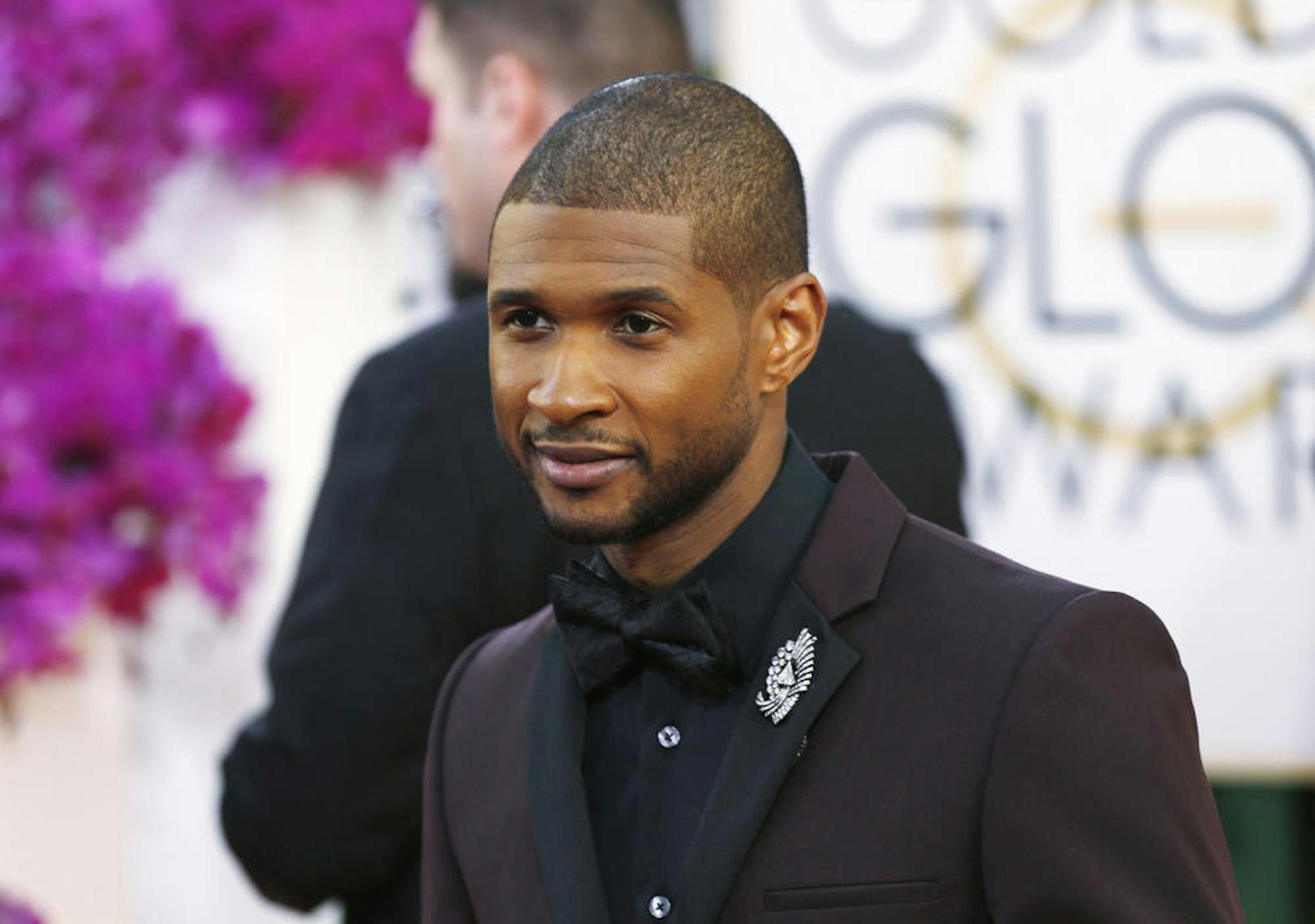 Usher bei den 71. Golden Globe Awards in Beverly Hills, 2014.