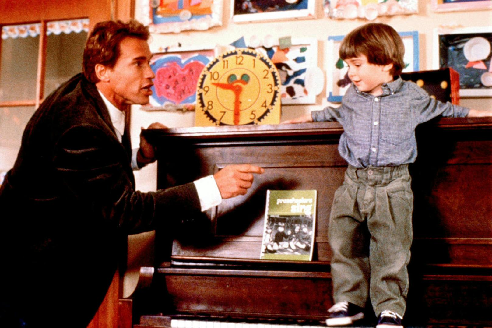 "Kindergarten Cop": Arnold Schwarzenegger (John Kimble).  