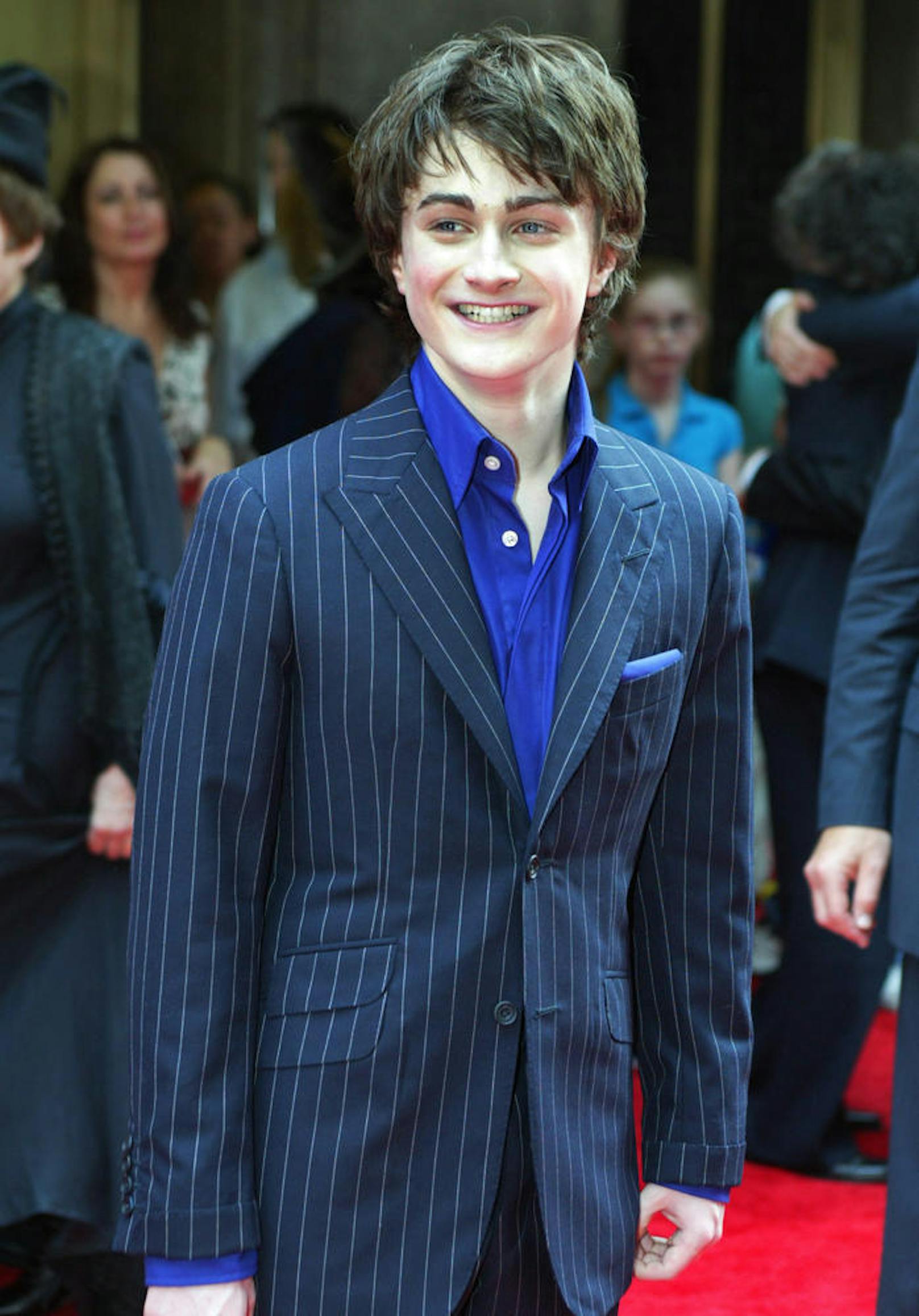<b>Daniel Radcliffe</b> bei der Premiere von "Harry Potter and the Prisoner of Azkaban" in New York, 2004.