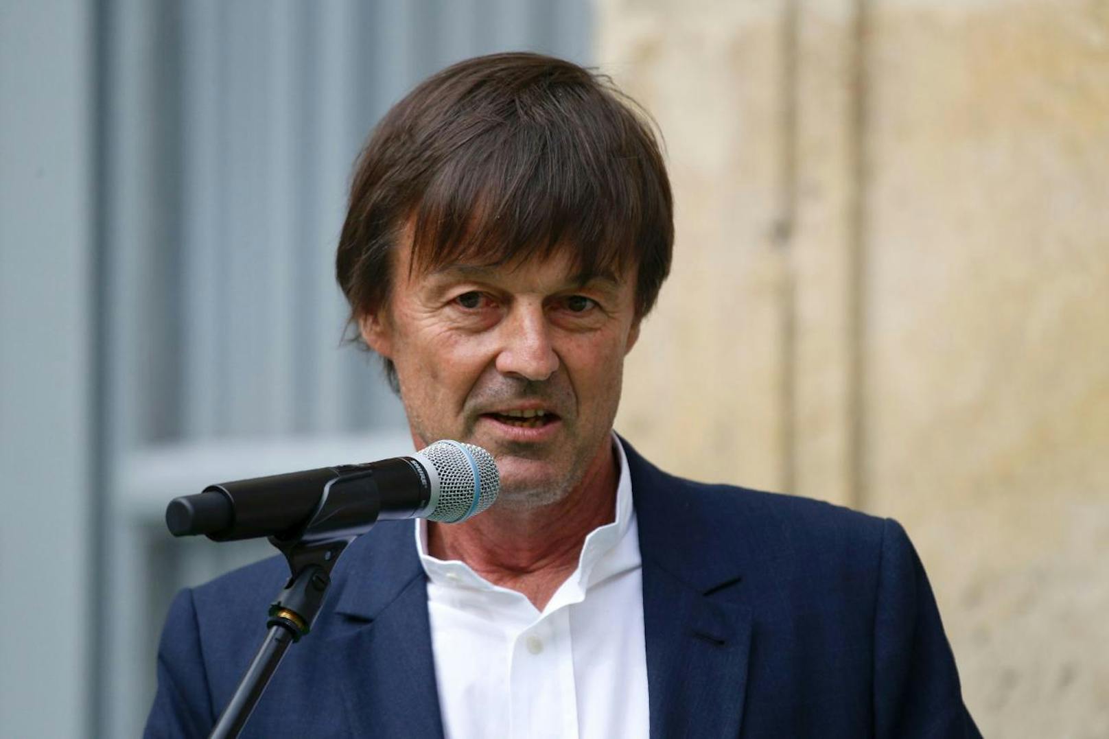 Umweltminister: Nicolas Hulot (62), Quereinsteiger. Umweltaktivist und Ex-TV-Moderator