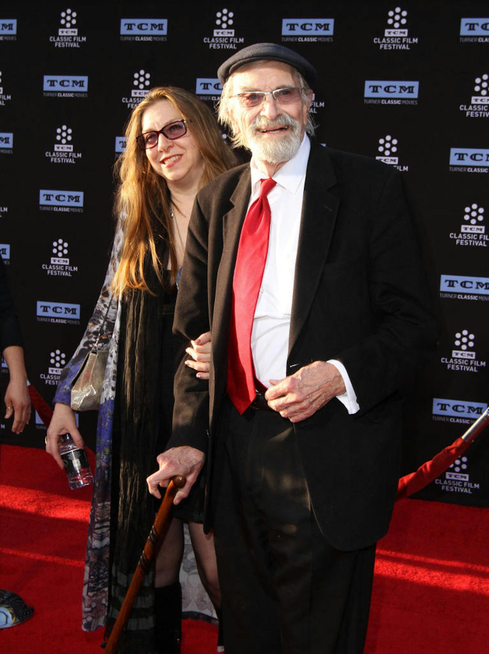 Martin Landau mit seiner Tochter Susan Landau Finch, 2017 beim TCM Classic Film Festival.