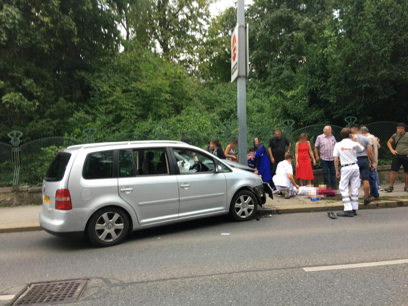 Schwerer Verkehrsunfall in Wien-Währing