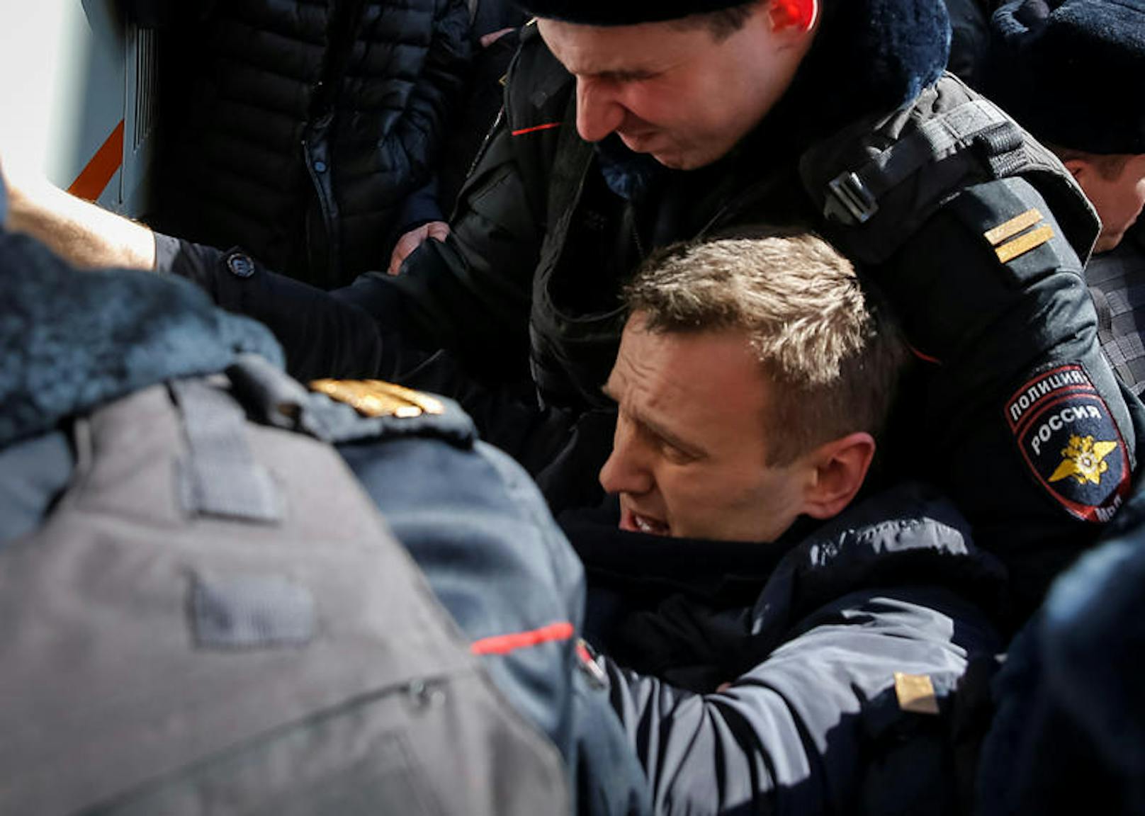 Bereits im März war der russische Polit-Aktivist (41) während eines Anti-Korruptions-Protestes festgenommen worden.