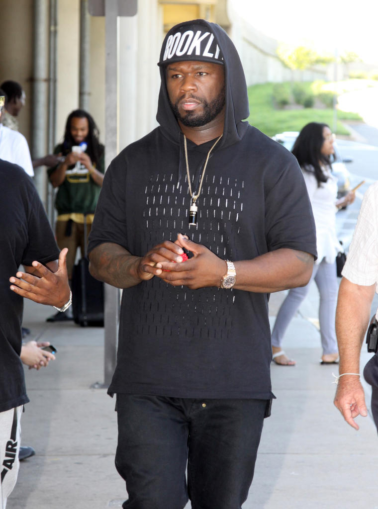 Rapper Curtis '50 Cent' Jackson