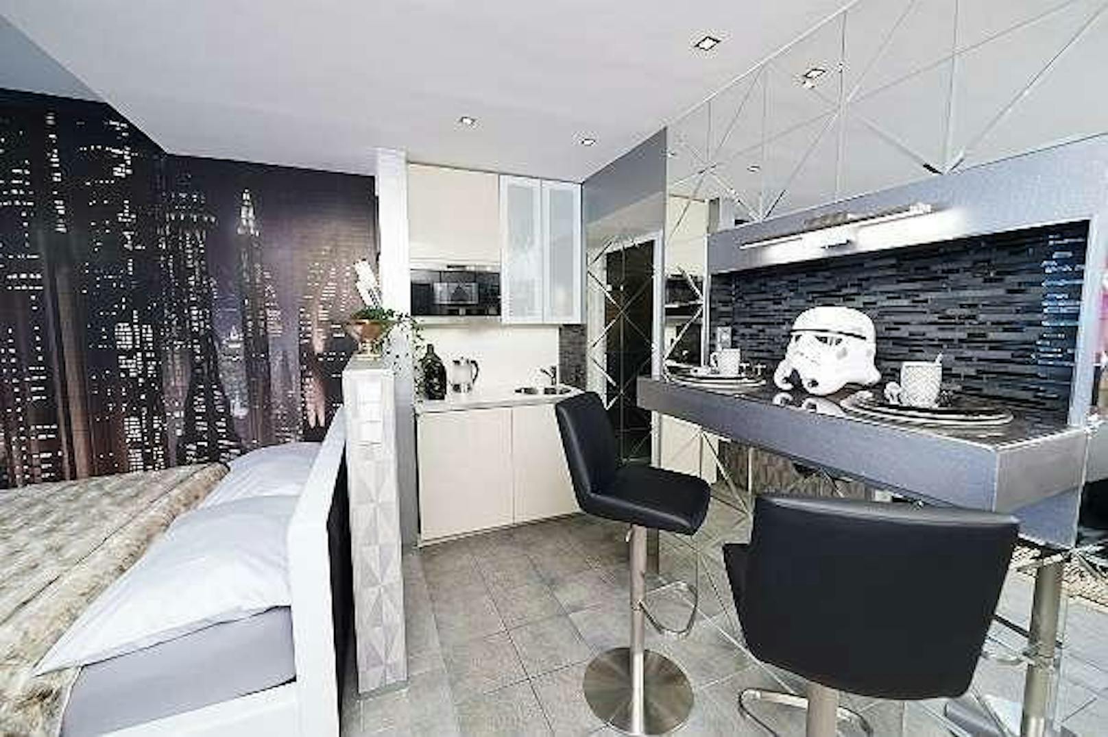 Die Wohnung von Michael K. ist ein echtes Schmankerl für alle "Star Wars"-Fans.