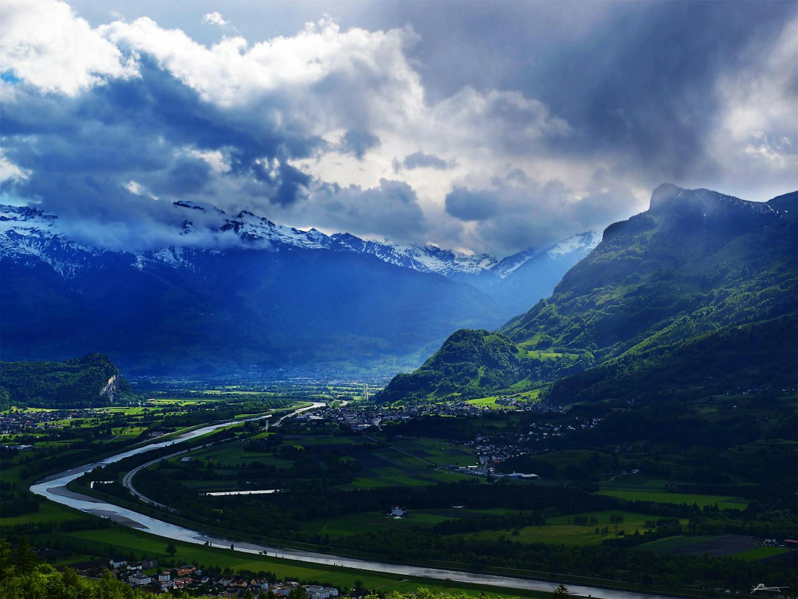 Auch <b>Liechtenstein</b> (69.000 Besucher) ...