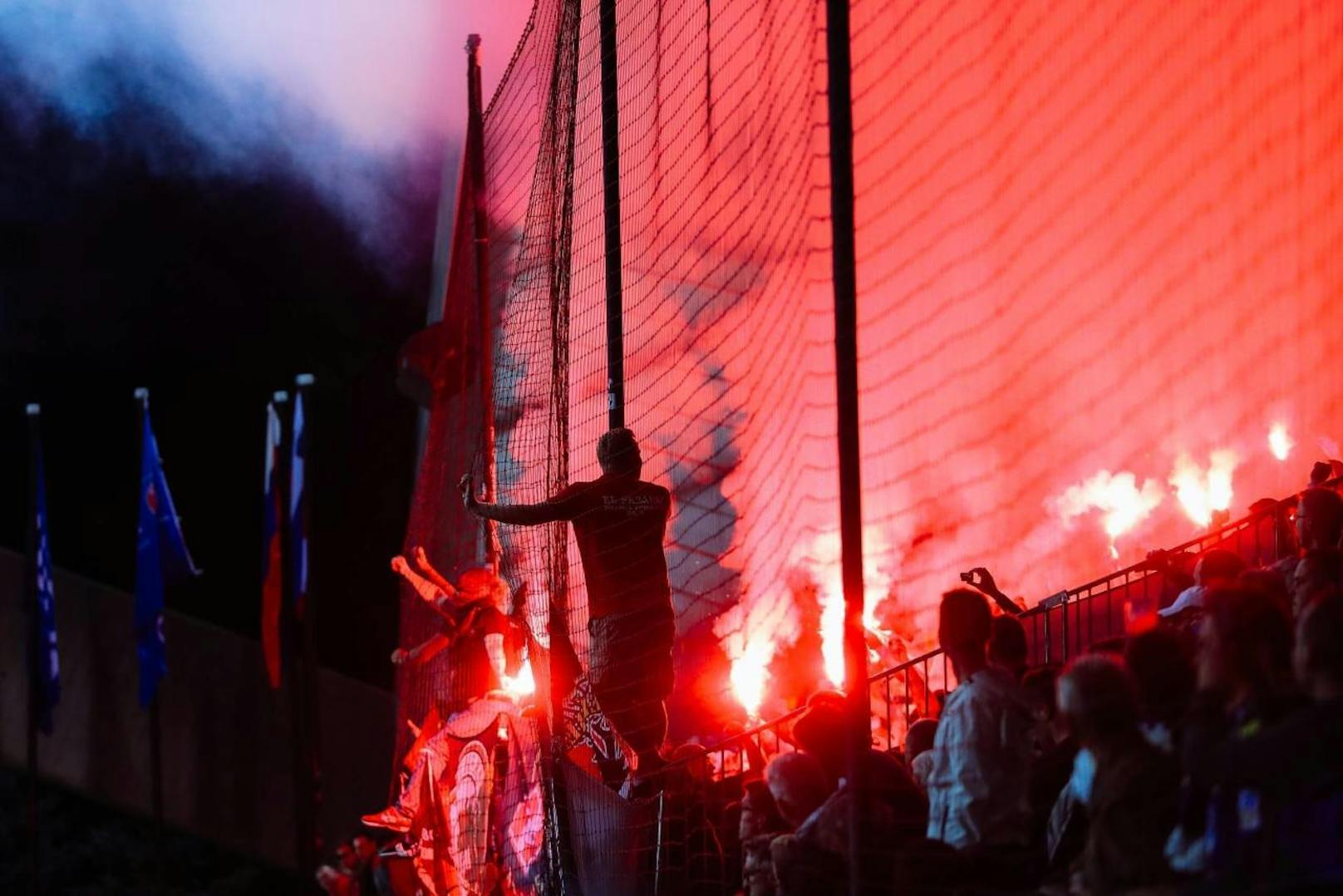 Spartak-Moskau-Fans zündelten in Maribor