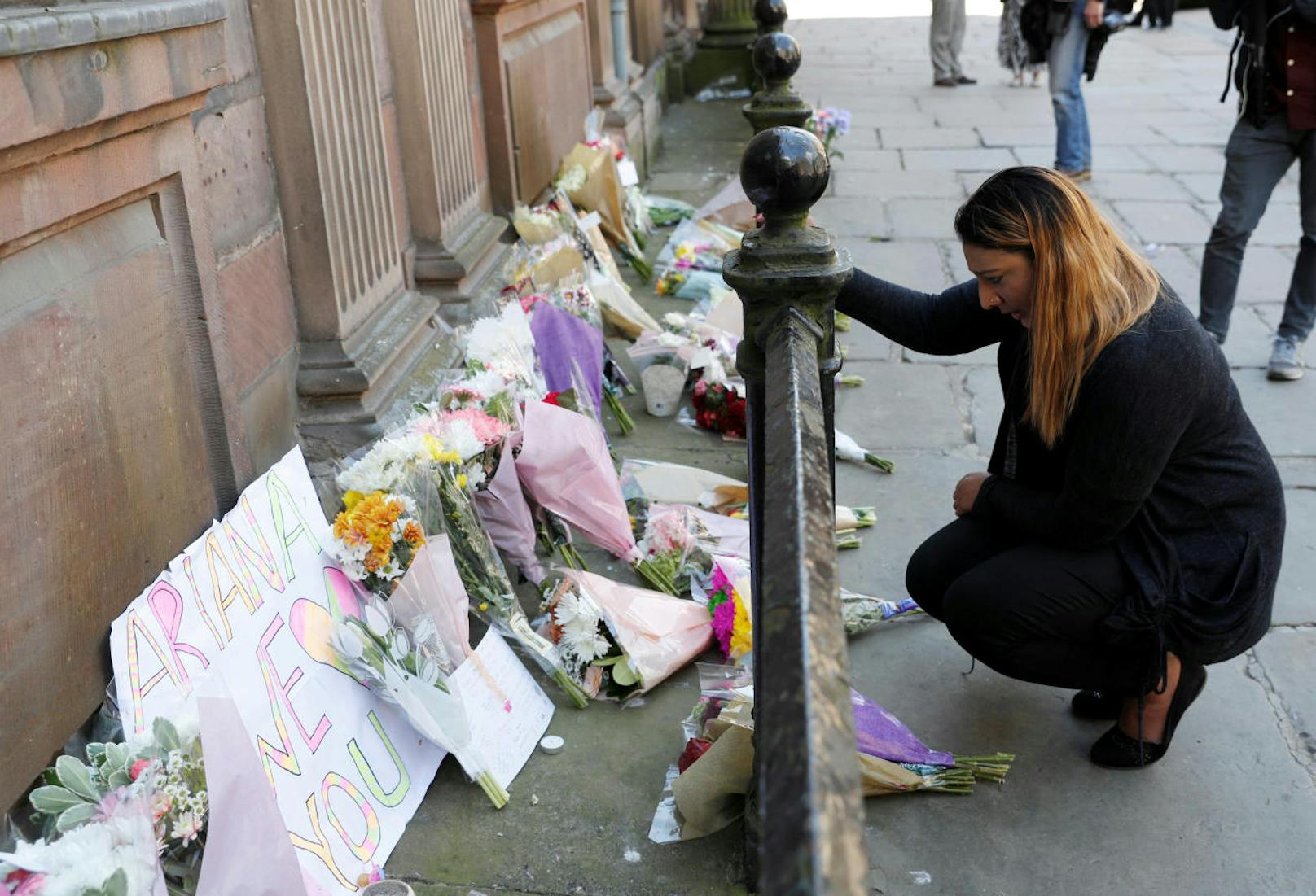 Nach dem Selbstmordanschlag in Manchester herrscht tiefe Trauer