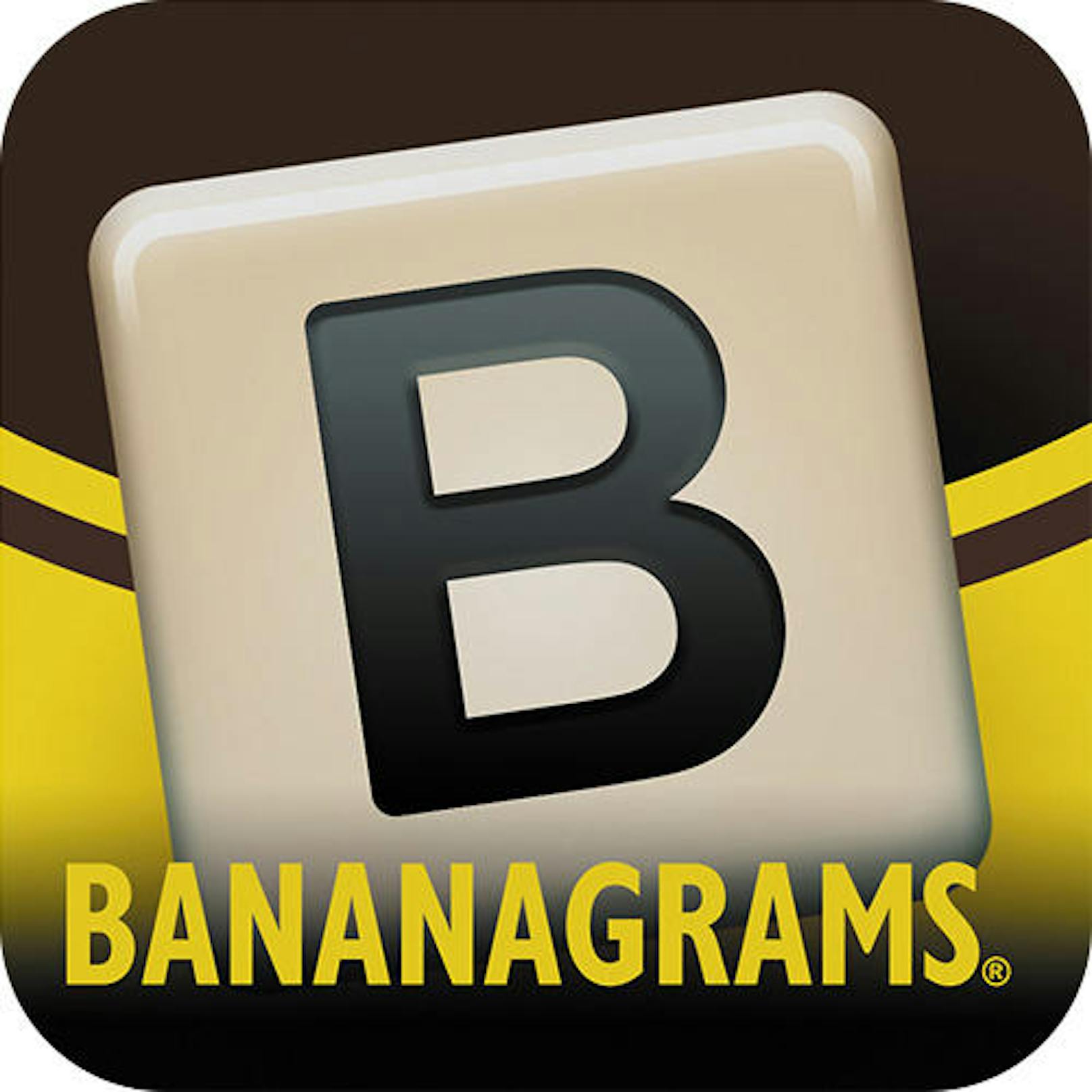 Bananagrams (Bananagrams) - iOS und Android - ein schnelles und rasantes  Anagramm-Spiel, bei dem die Spieler Wörter ohne Stift, Papier oder Brett zusammenfügen müssen. Das Spiel eignet sich perfekt für Familien und ist im Multiplayer, aber auch alleine spielbar.