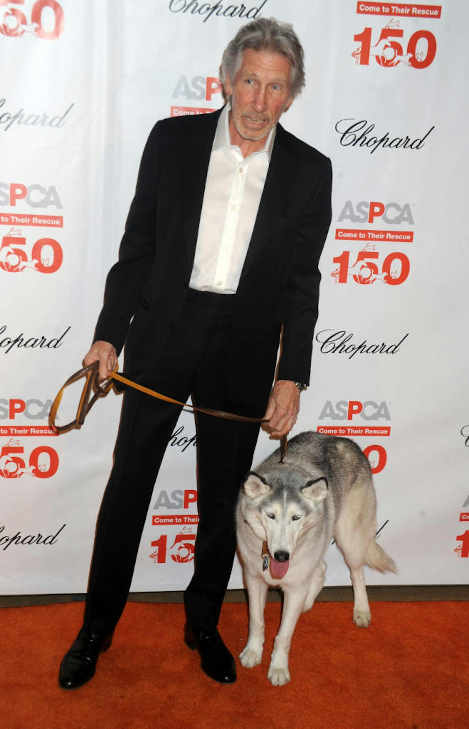 Roger Waters und sein Hund
