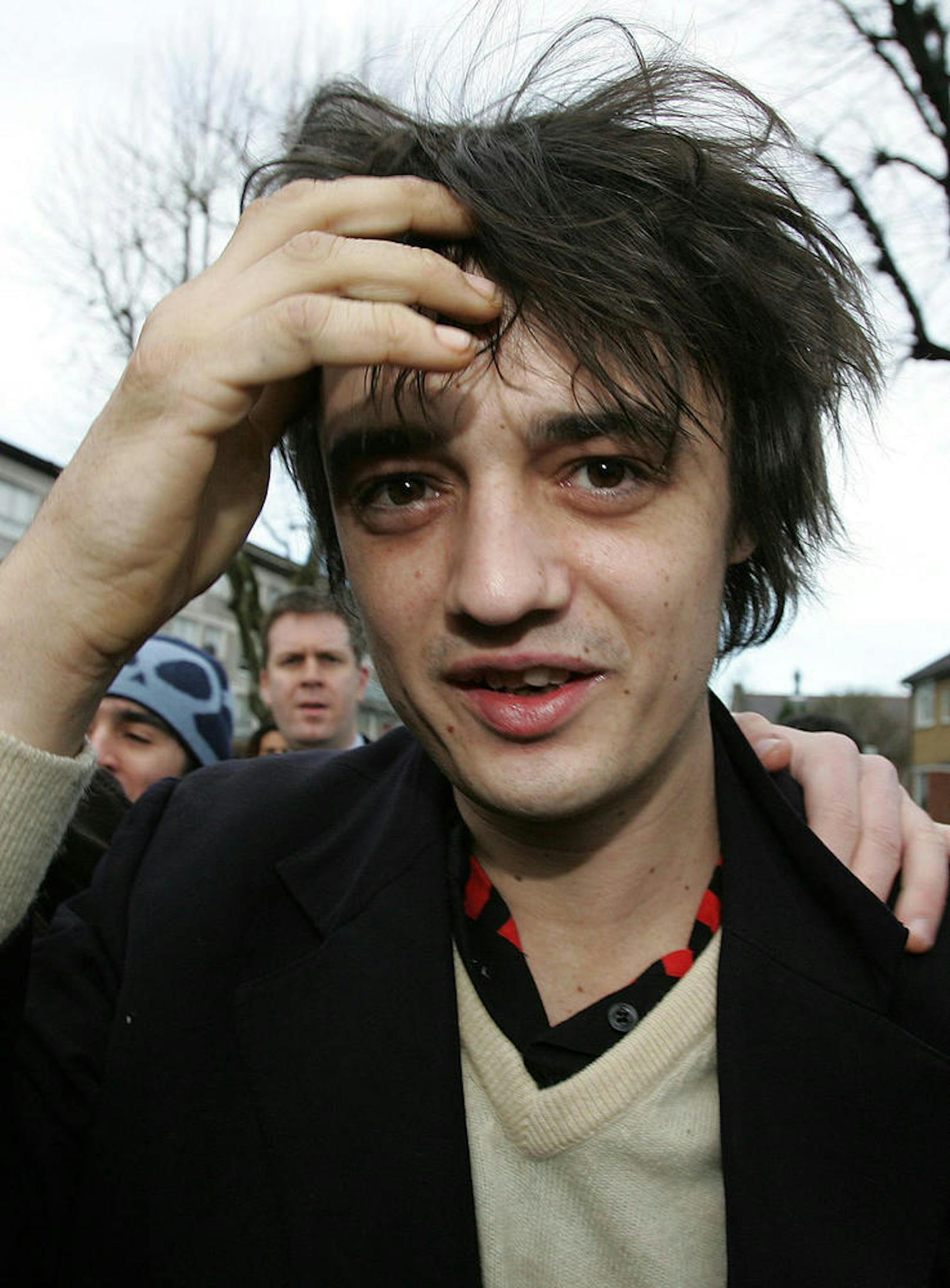 Pete Doherty beim Ealing Magistrates Court in London, 2006.