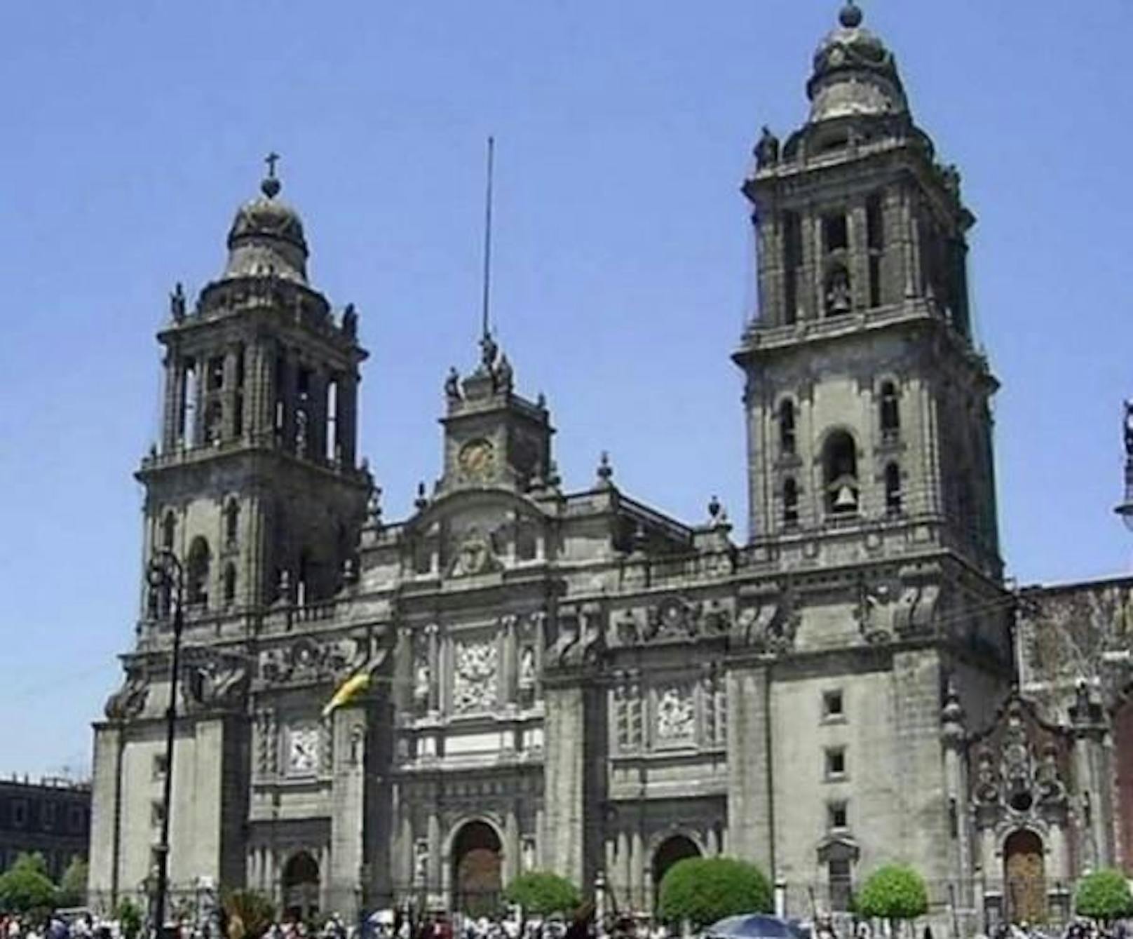 Tatort: Die Kathedrale in Mexiko-Stadt ist die größte in Lateinamerika.