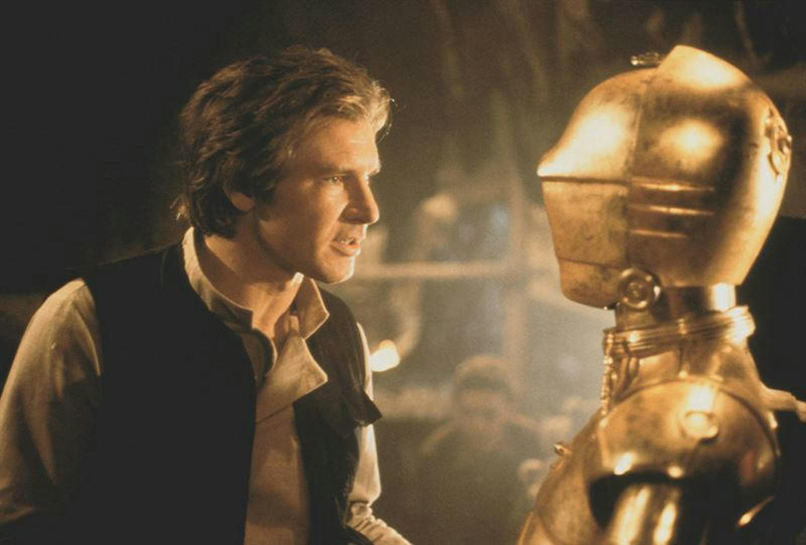 Harrison Ford (li.) als Han Solo in "Star Wars: Episode VI - Die Rückkehr der Jedi-Ritter"