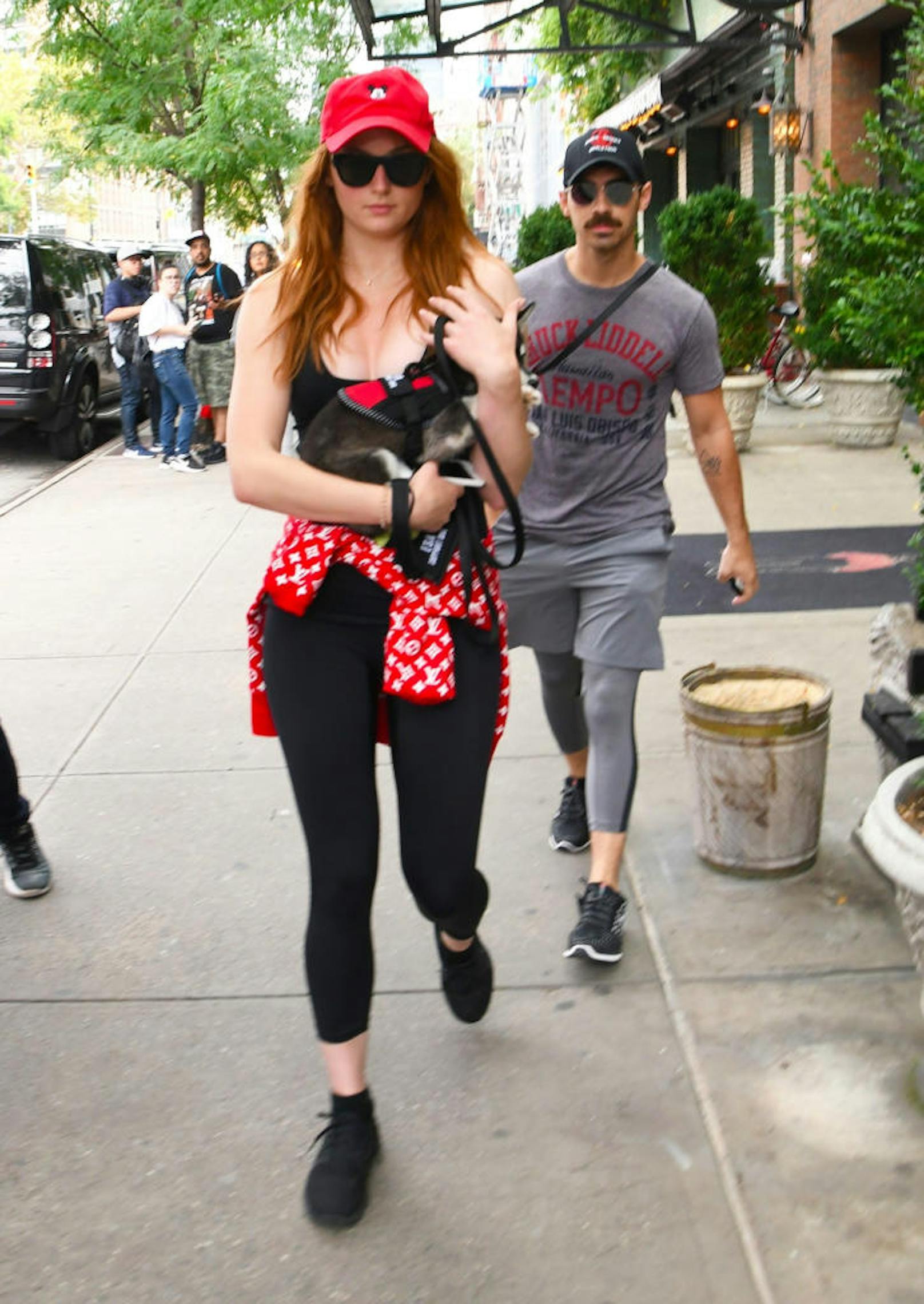 Joe Jonas und Sophie Turner in New York City.