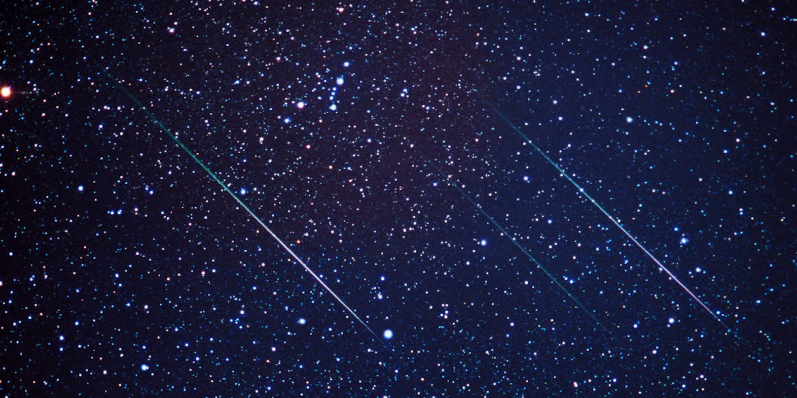 Der Meteoritenschauer der Leoniden ist jedes Jahr um den 17. November zu beobachten.