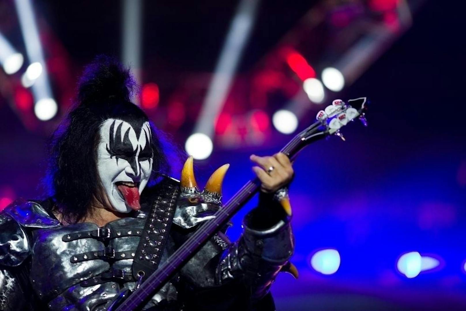 Die Rock-Urgesteine von Kiss lieferten eine Show der Extraklasse.