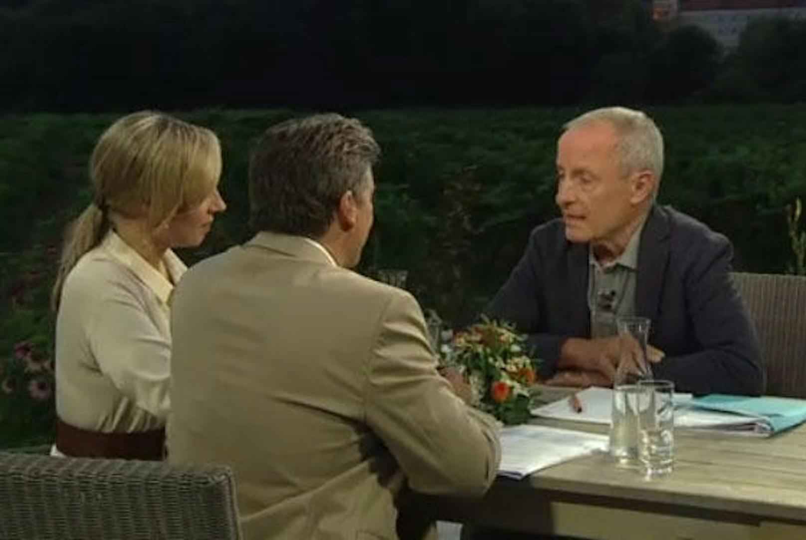 Peter Pilz im Sommergespräch mit Nadja Bernhard und Hans Bürger