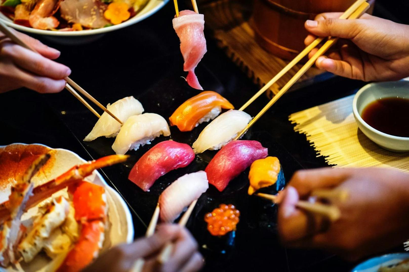 Sushi: <b>Düsseldorf</b> ist ein Hotspot für erstklassige japanische Restaurants und Sushi-Bars