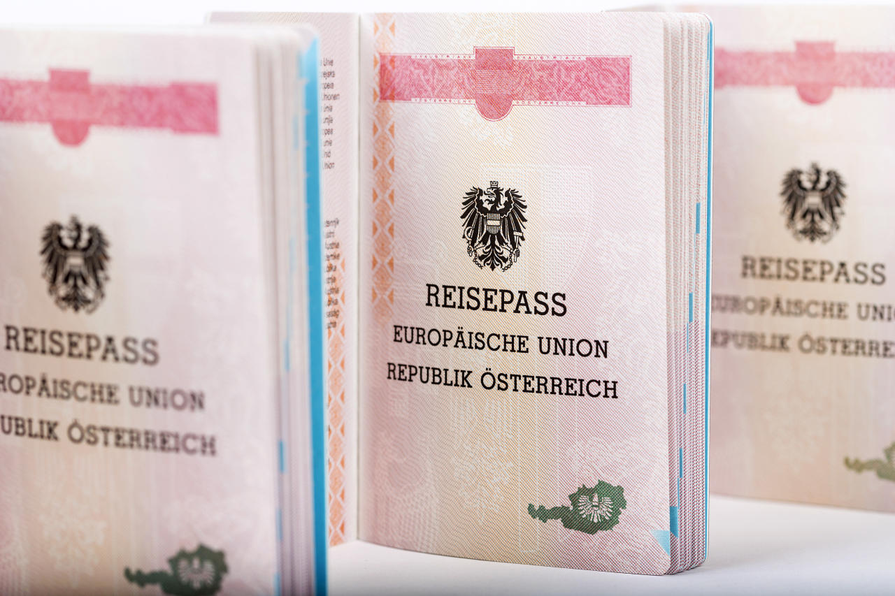 <b>Platz 5 (visafreies Reisen in 186 Länder):</b> Österreich ist im Henley Passport Index 2018 gleichauf mit den USA, Großbritannien, Portugal, Norwegen, Niederlanden und Luxemburg.