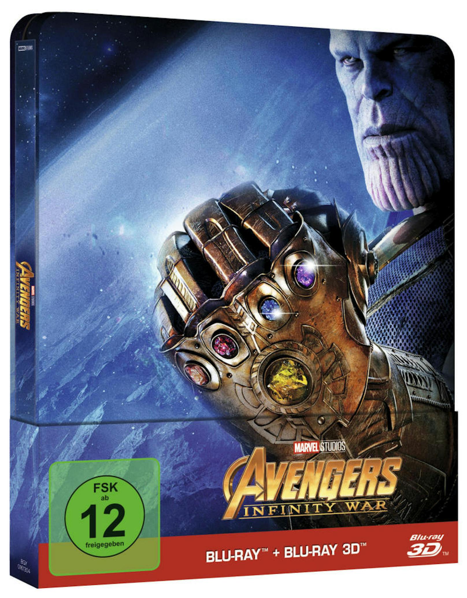 Steelbook von "Avengers: Infinity War"