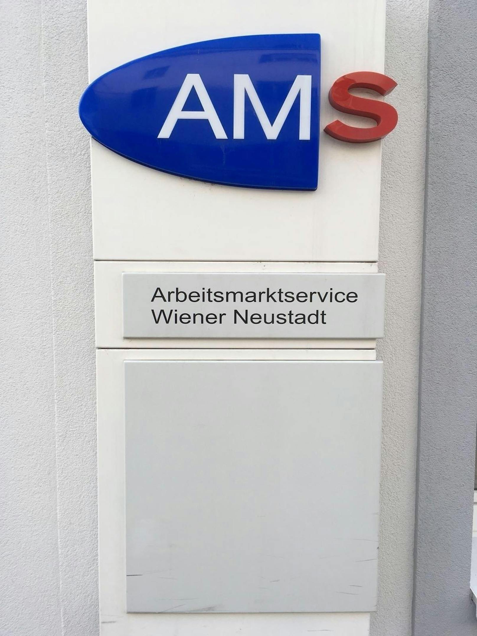 Das AMS in Wr. Neustadt wird derzeit gut besucht.