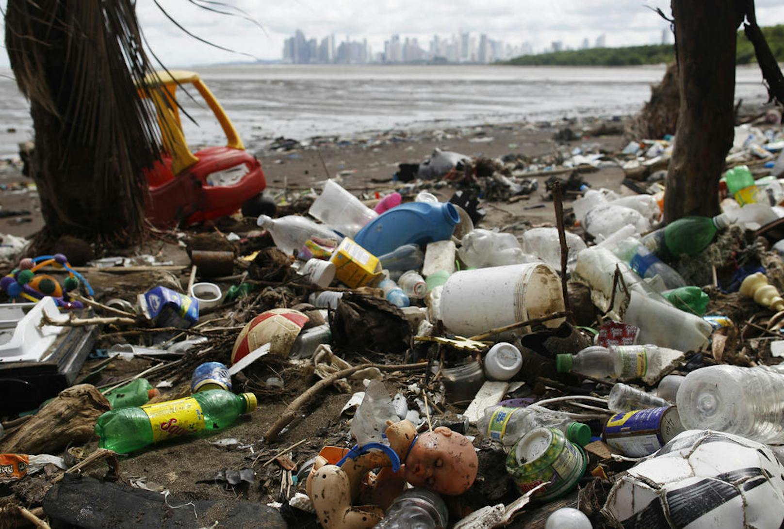 Plastik ist eine große Bedrohung für die Umwelt.