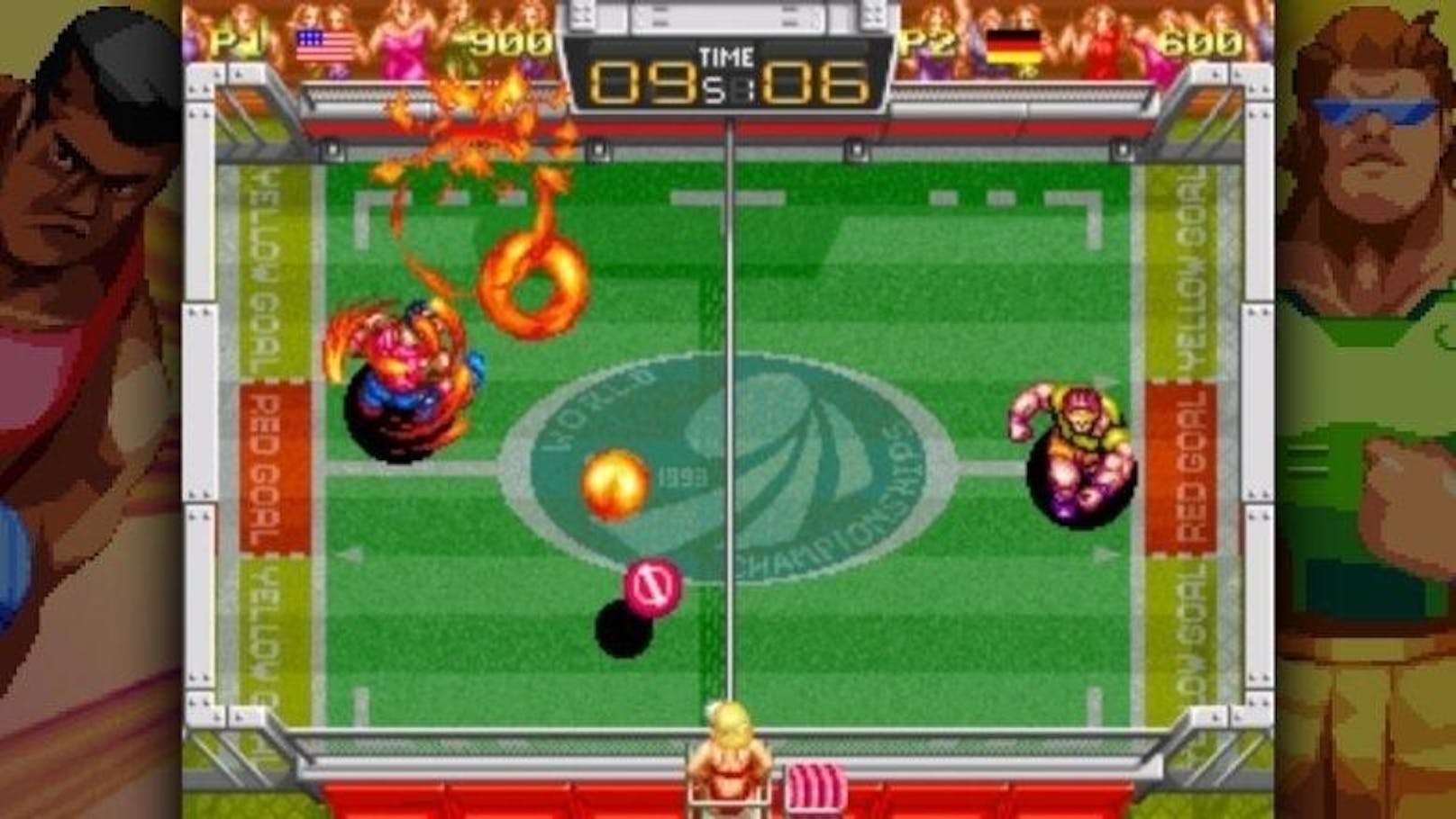 <b>Windjammers und Windjammers 2 von Dotemu:</b> Mit Windjammers feiert eine perfekte Mischung aus Sport- und Kampfspiel im Stil der 90er Jahre ihr triumphales Comeback. 