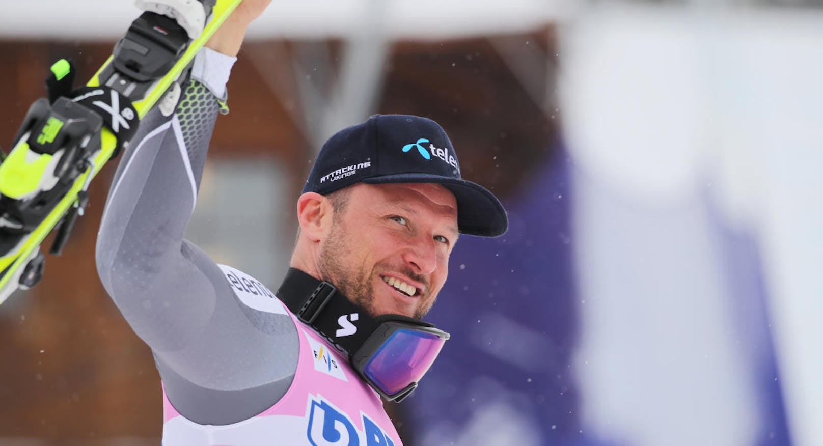 Svindal trat mit einem großen Lächeln endgültig von der Ski-Bühne ab.