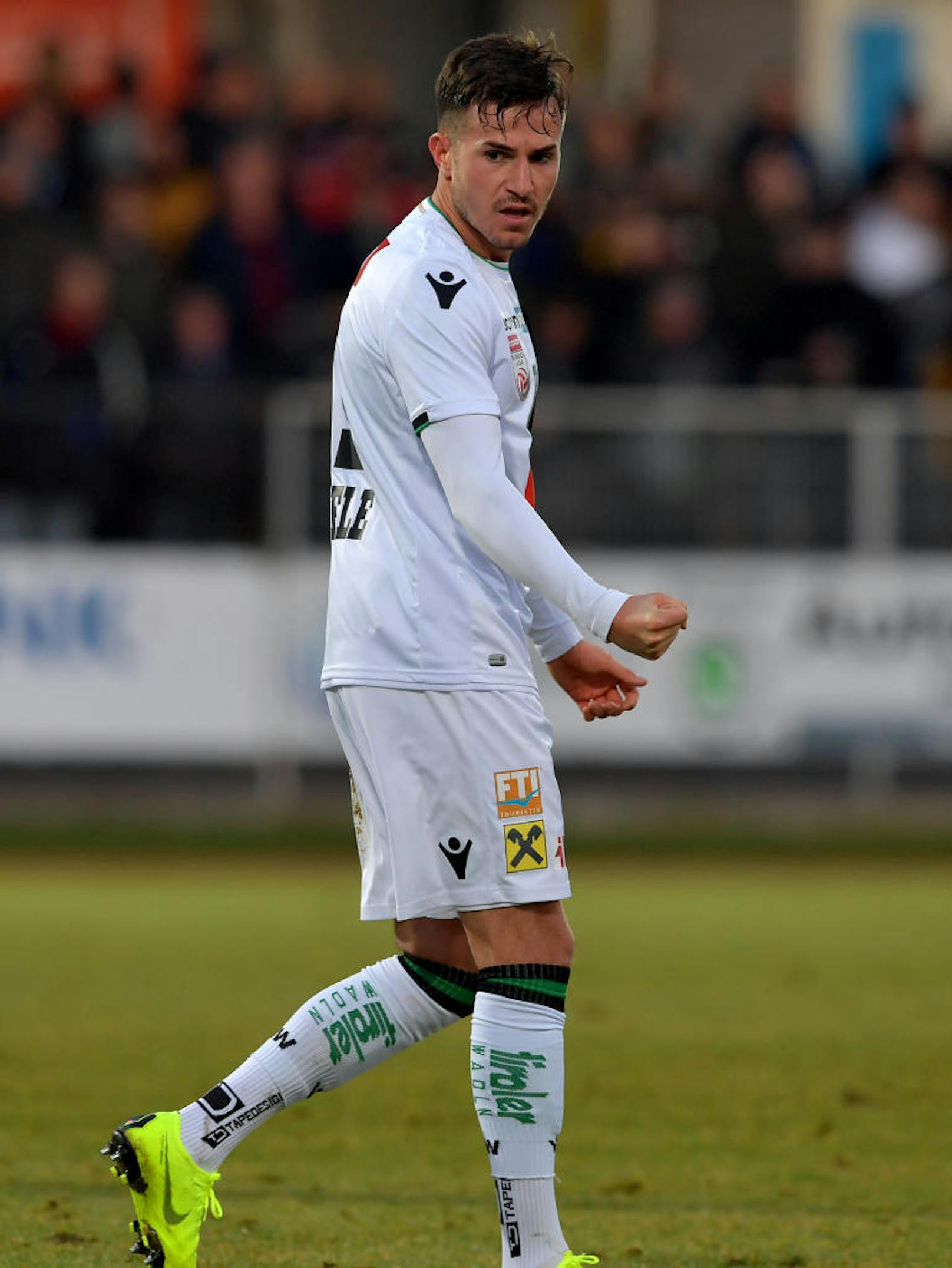 Daniele Gabriele von Wacker Innsbruck traf beim 2:2 gegen Hartberg doppelt.