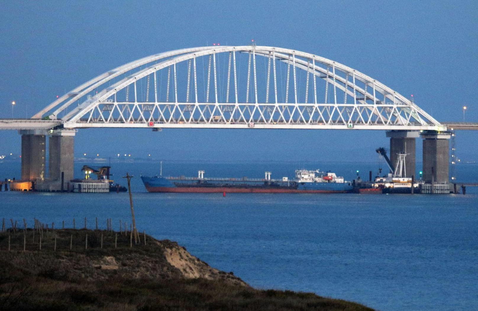 Russland hat die Meerenge von Kertsch nach dem Zwischenfall gesperrt.