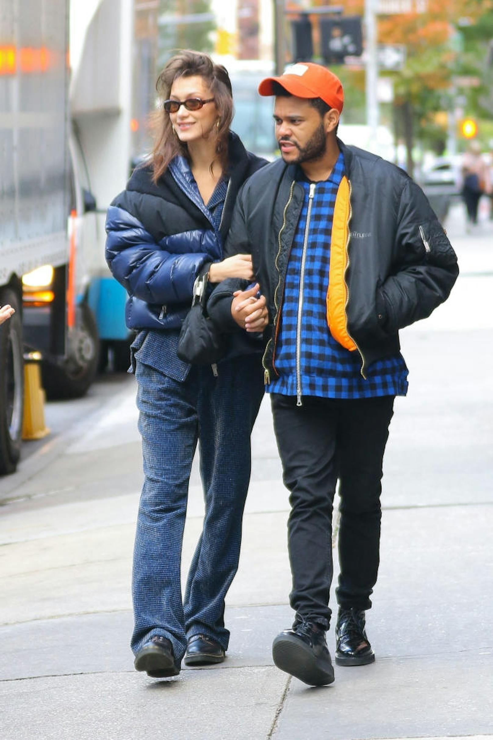 Bella Hadid und The Weeknd in New York