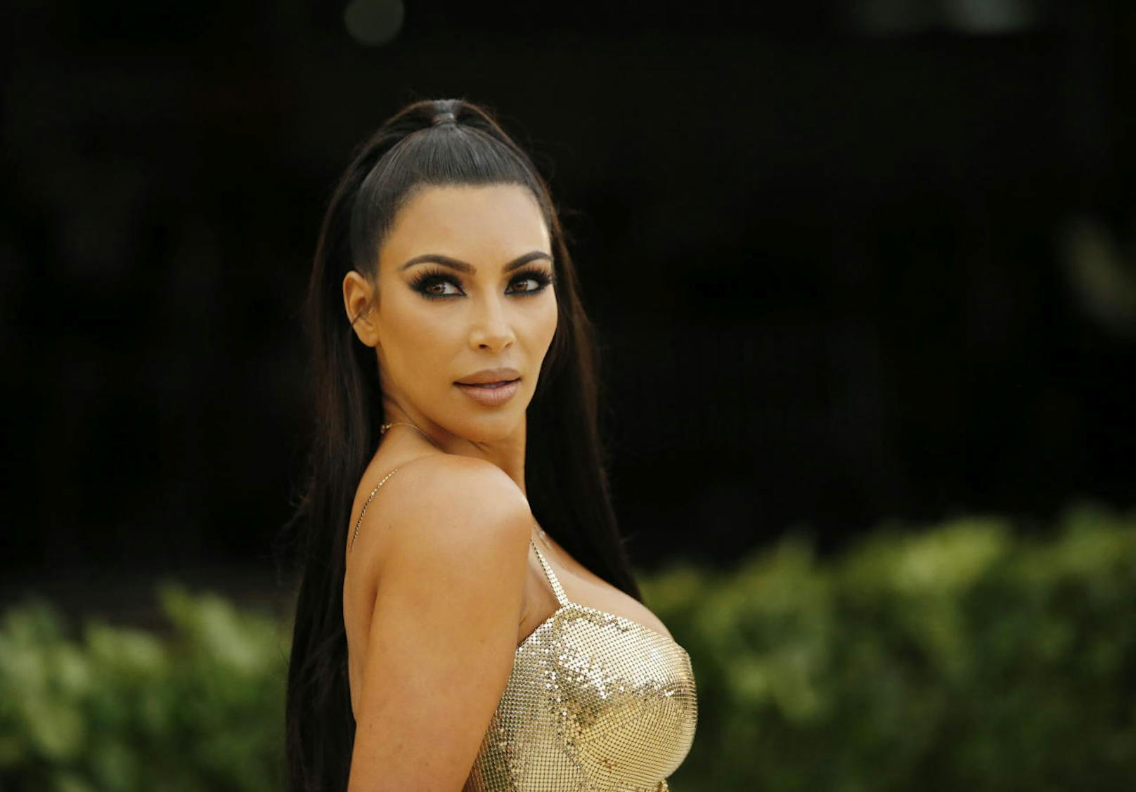 Kim Kardashian bei der Met Gala