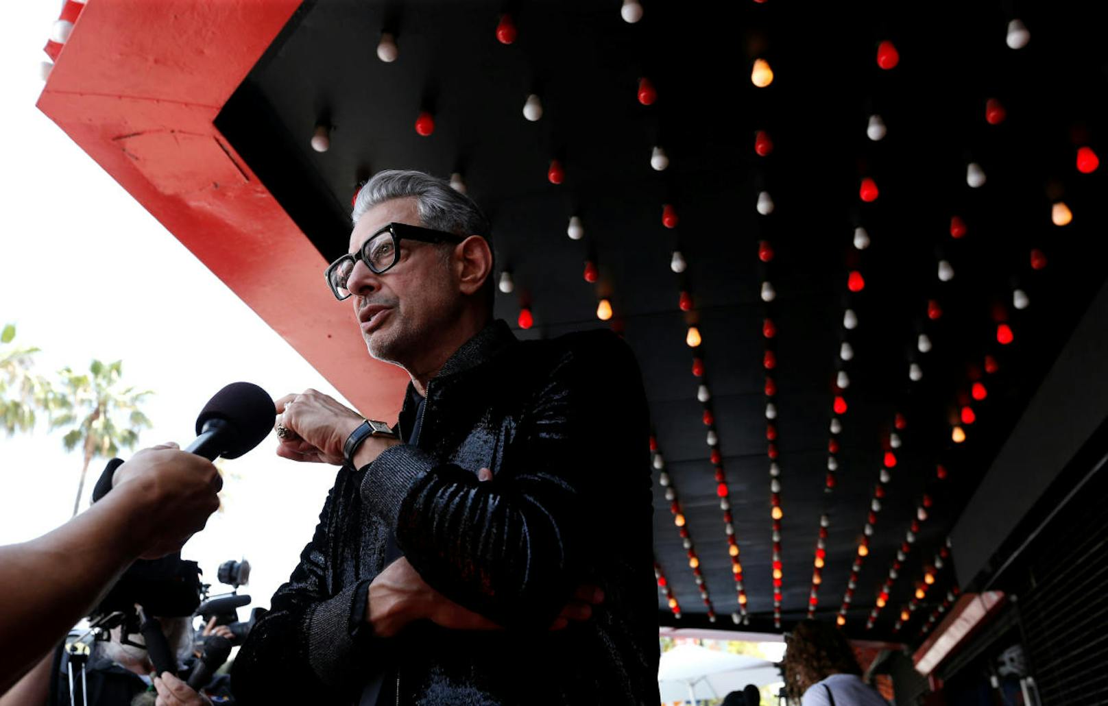 Jeff Goldblum erhält Stern am Walk of Fam