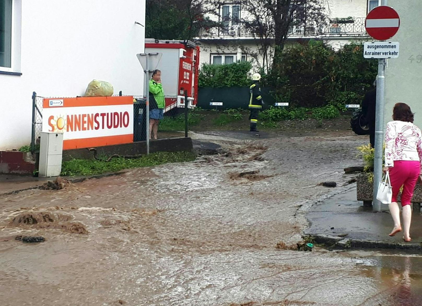 Schwere Gewitter und starke Regenfälle sorgten in Kärnten für zahlreiche Überschwemmungen