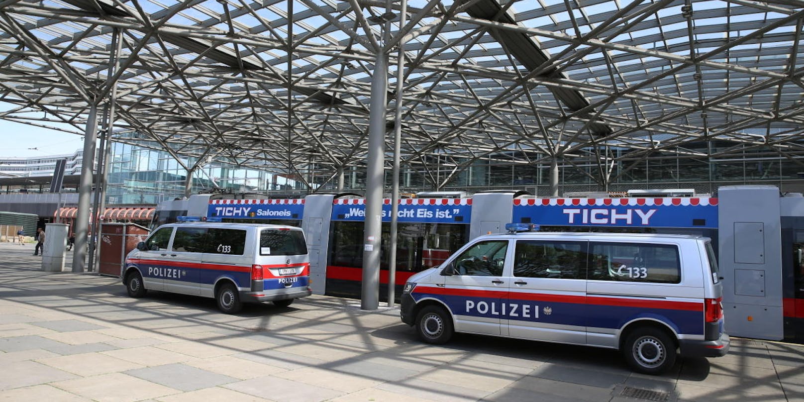 Der Vorfall ereignete sich am Bahnhof Praterstern