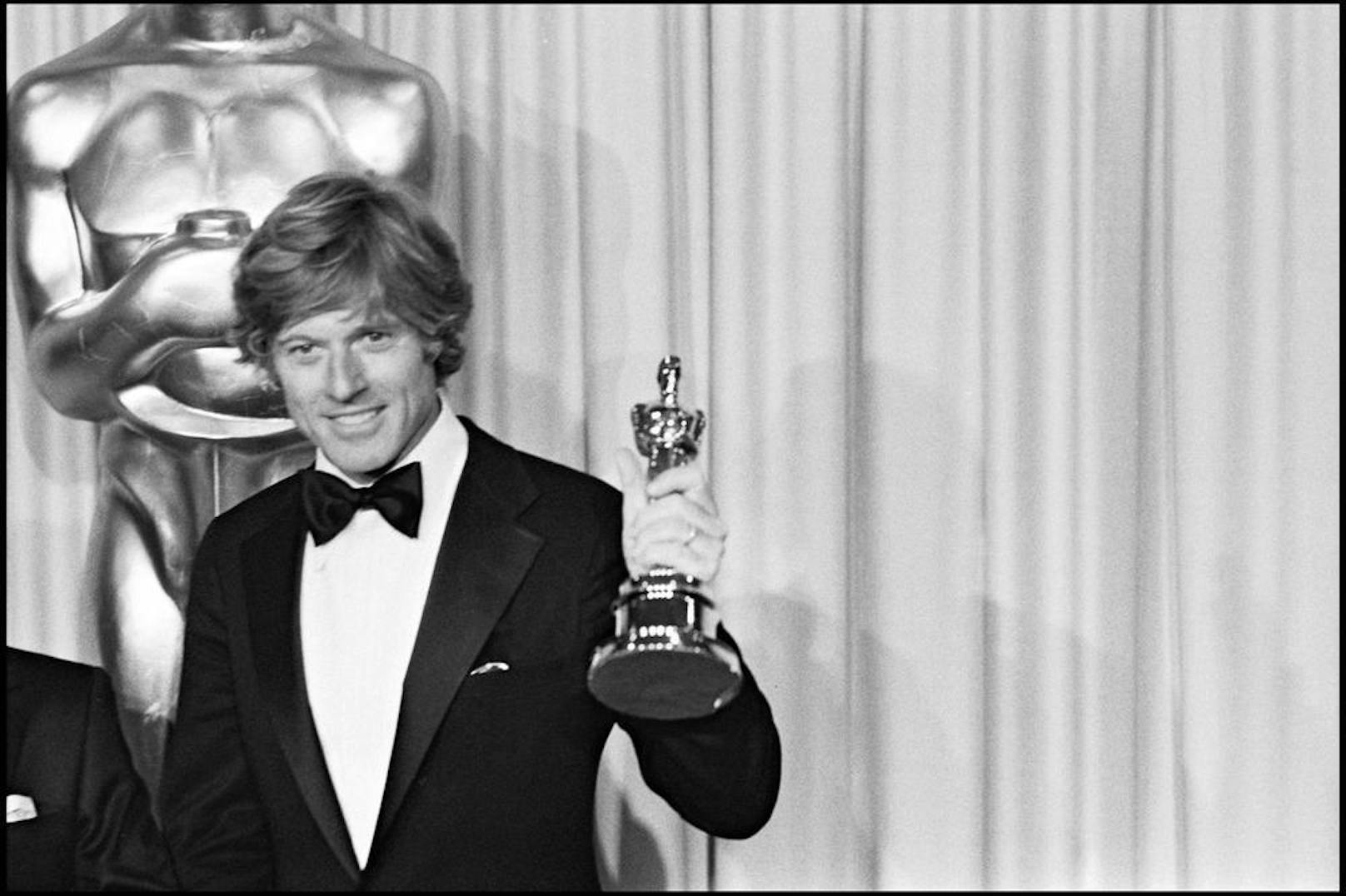 Schauspieler Robert Redford bekam den Oscar für "Ordinary People" im Jahr 1981.
