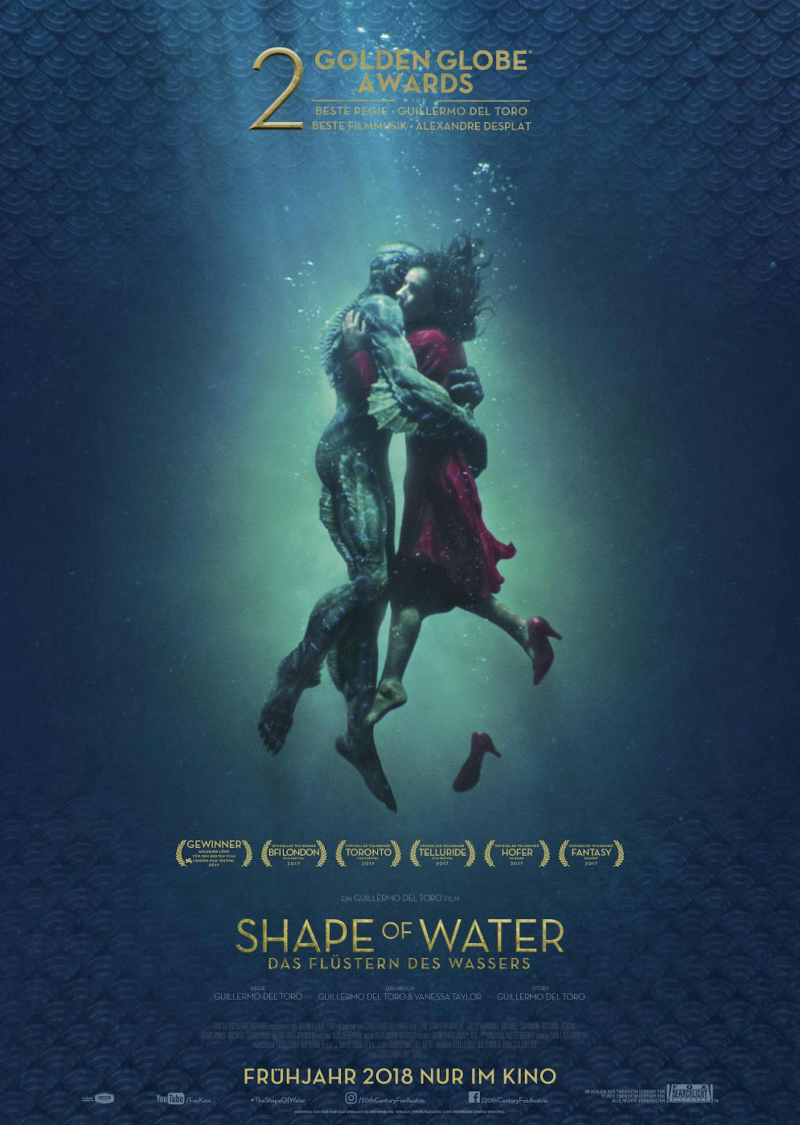 Poster von "Shape of Water"