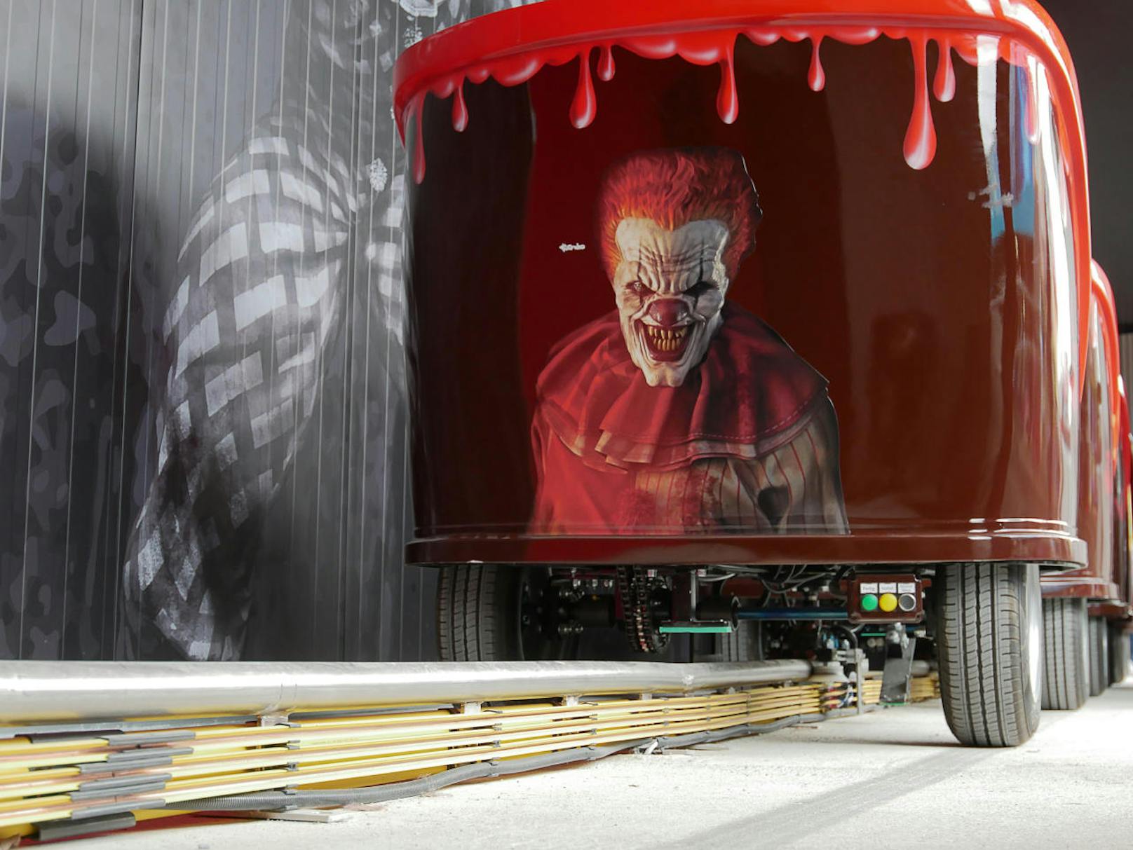 Die neue Prater-Attraktion "The Clown" setzt auf Virtuelle Realität.