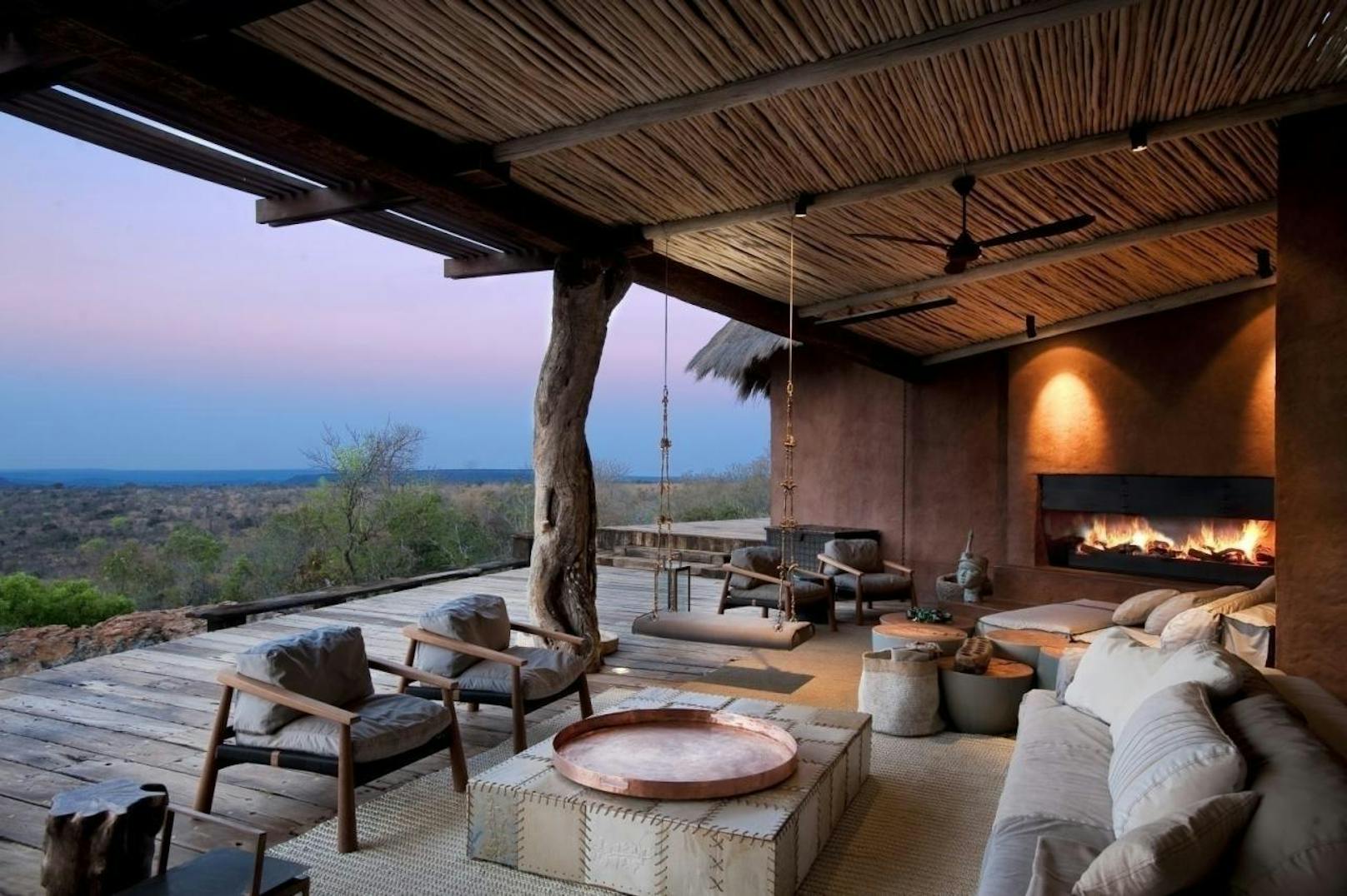 <b>Leobo Private Reserve, Südafrika:</b> Zimmerzahl: 4, max. Gästezahl: 10, Preis pro Woche: 31.000 Euro.