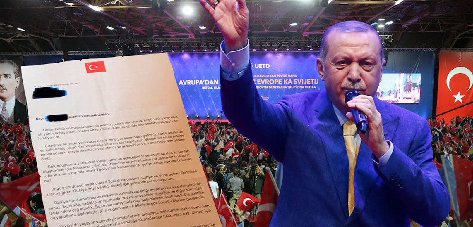 Der türkische Präsident Erdogan befindet sich im Wahl-Kampf.
