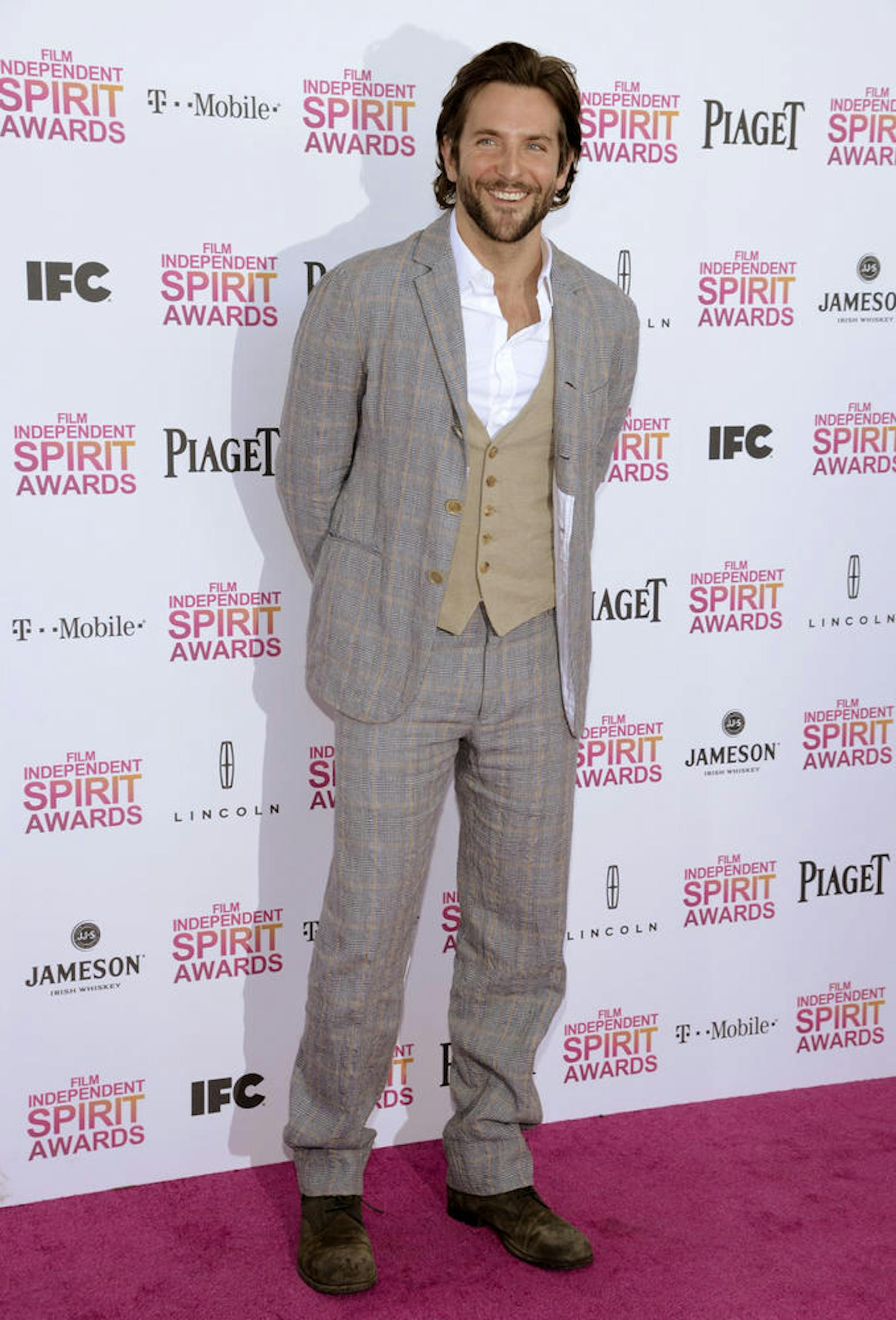 Bradley Cooper 2013 bei den Film Independent Spirit Awards in Santa Monica.