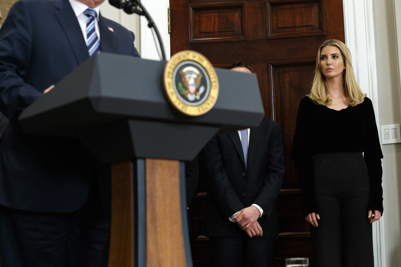 Die erste Frau im Präsidentenamt soll Ivanka Trump werden.