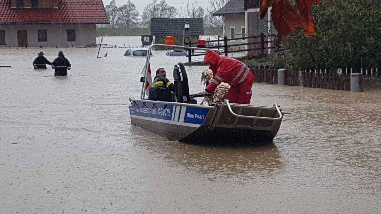 Hochwasser in Hermagor.