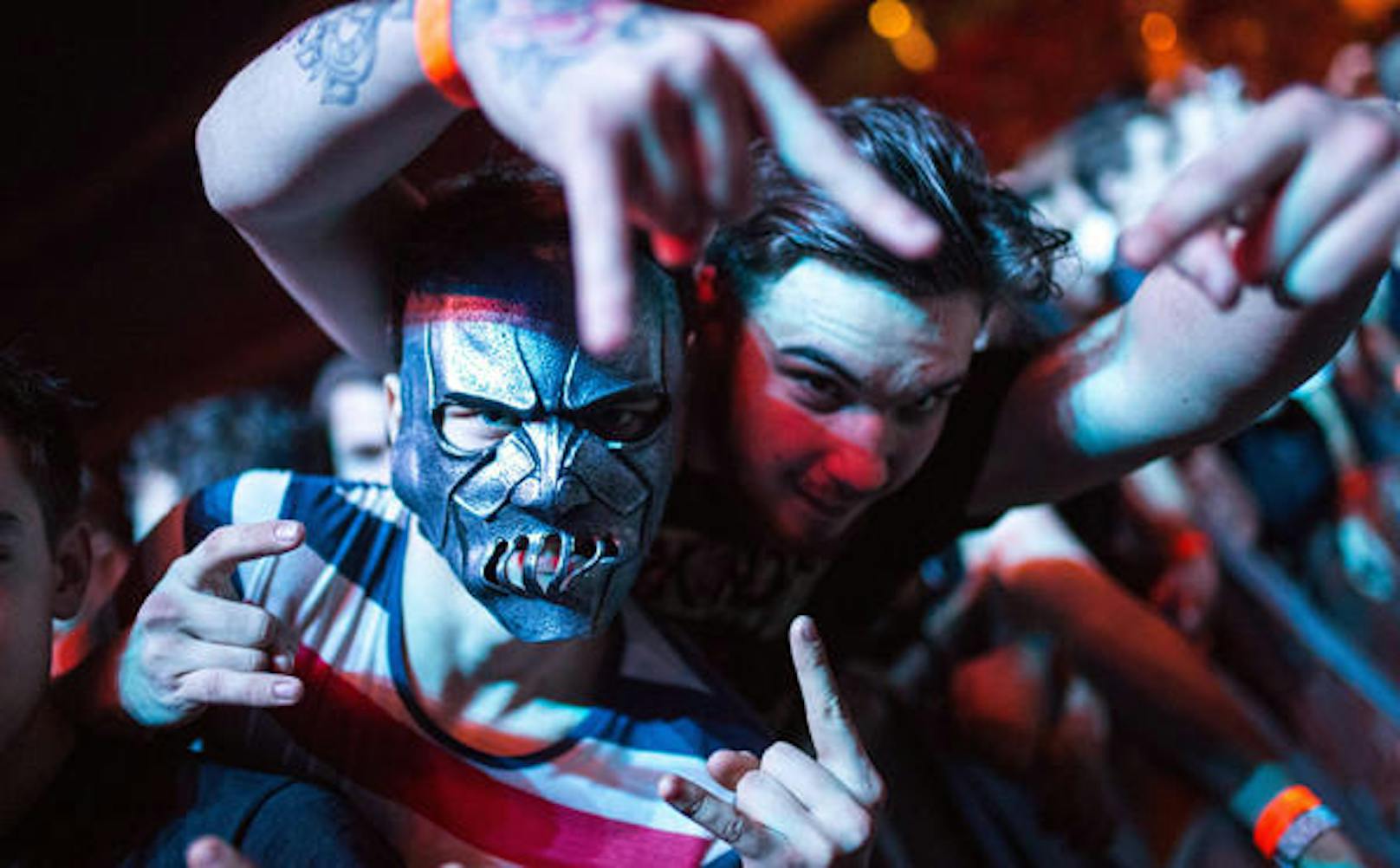 Bilder der Bands Slipknot - in Concert auf den Pannonia Fields
